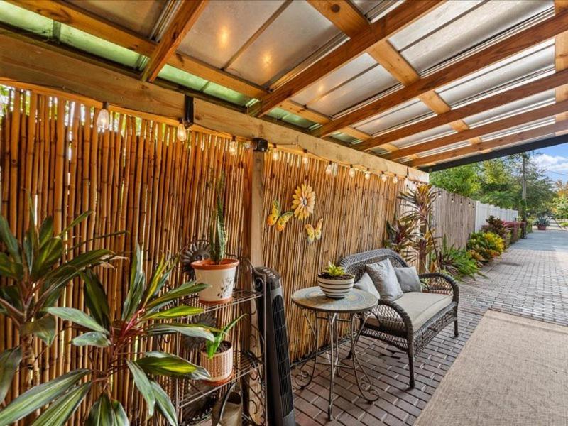 College Park-Orlando 5Star Villa Oasis - Home Away From Home - Quiet Neighborhood-Private Botanical Courtyard - Mins From Eola,Dt, Winter Park - Free Parking & Ev Plug In Exterior foto