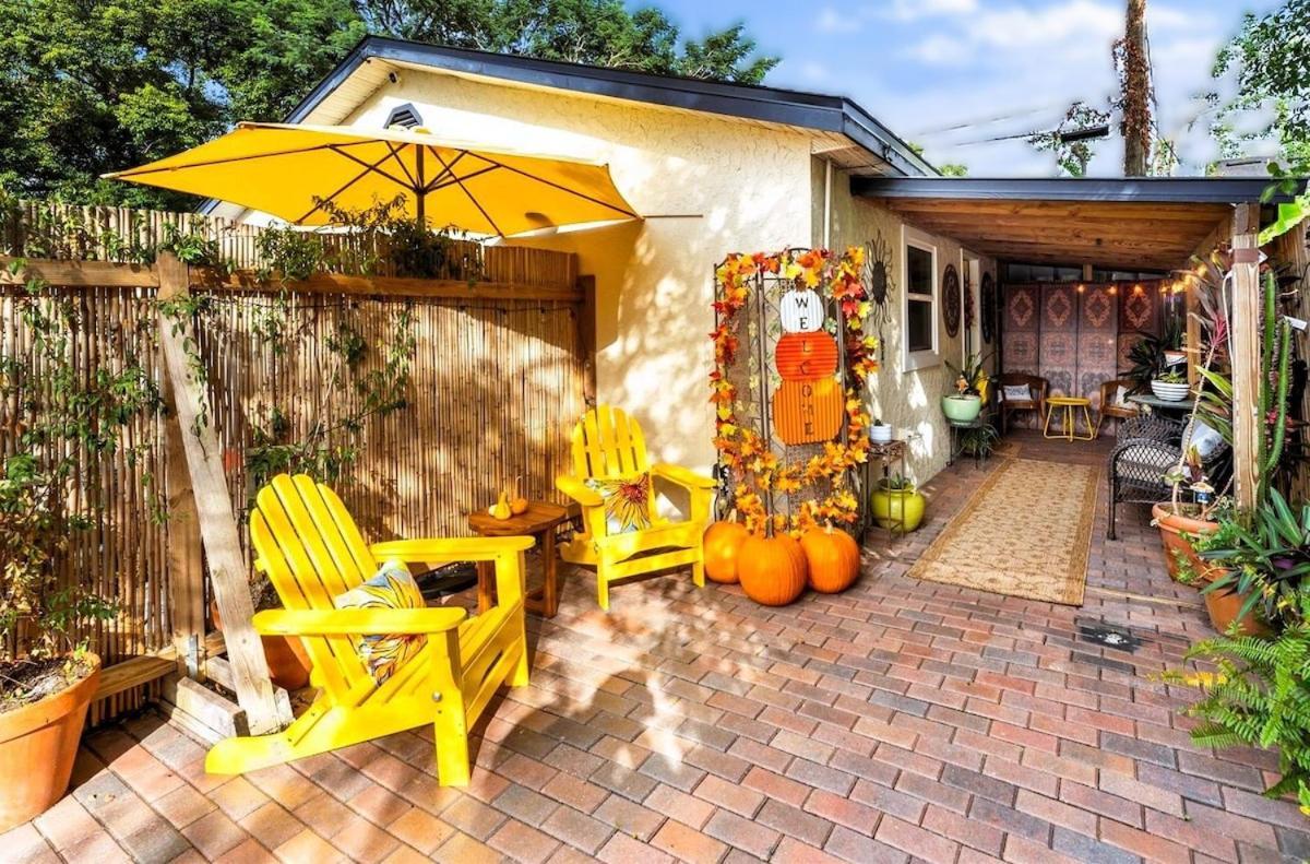 College Park-Orlando 5Star Villa Oasis - Home Away From Home - Quiet Neighborhood-Private Botanical Courtyard - Mins From Eola,Dt, Winter Park - Free Parking & Ev Plug In Exterior foto